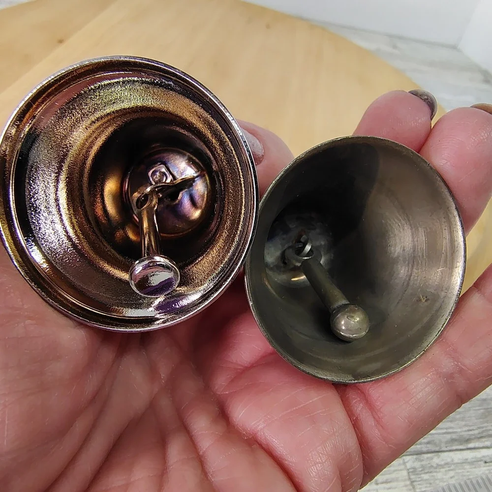 Washington‎ DC Souvenir Bells Set Capitol Smithsonian Silver Tone Vintage
